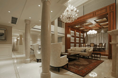 簡歐風范，奢享大宅——583㎡獨墅苑二期別墅裝修案例賞析